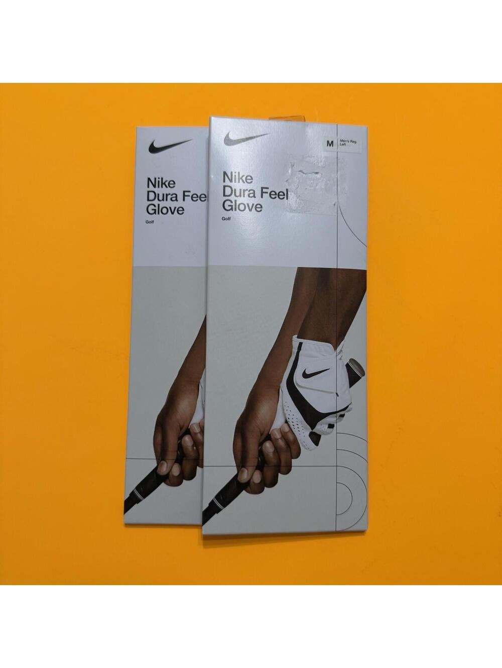 2- Nike Dura Feel Golf Gloves Men's Regular Left Medium New